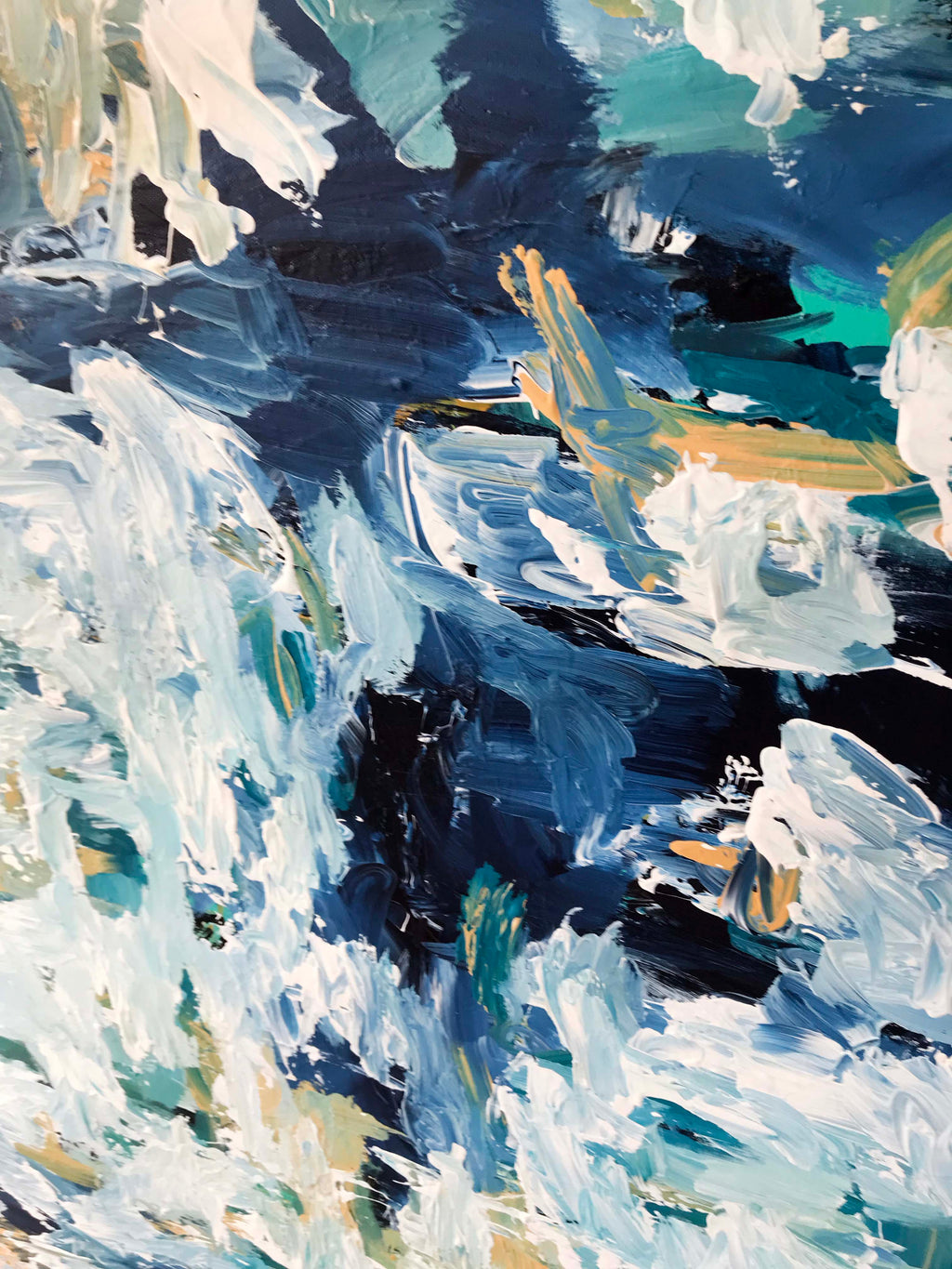 Silent River - 152x76 cm - Original Painting