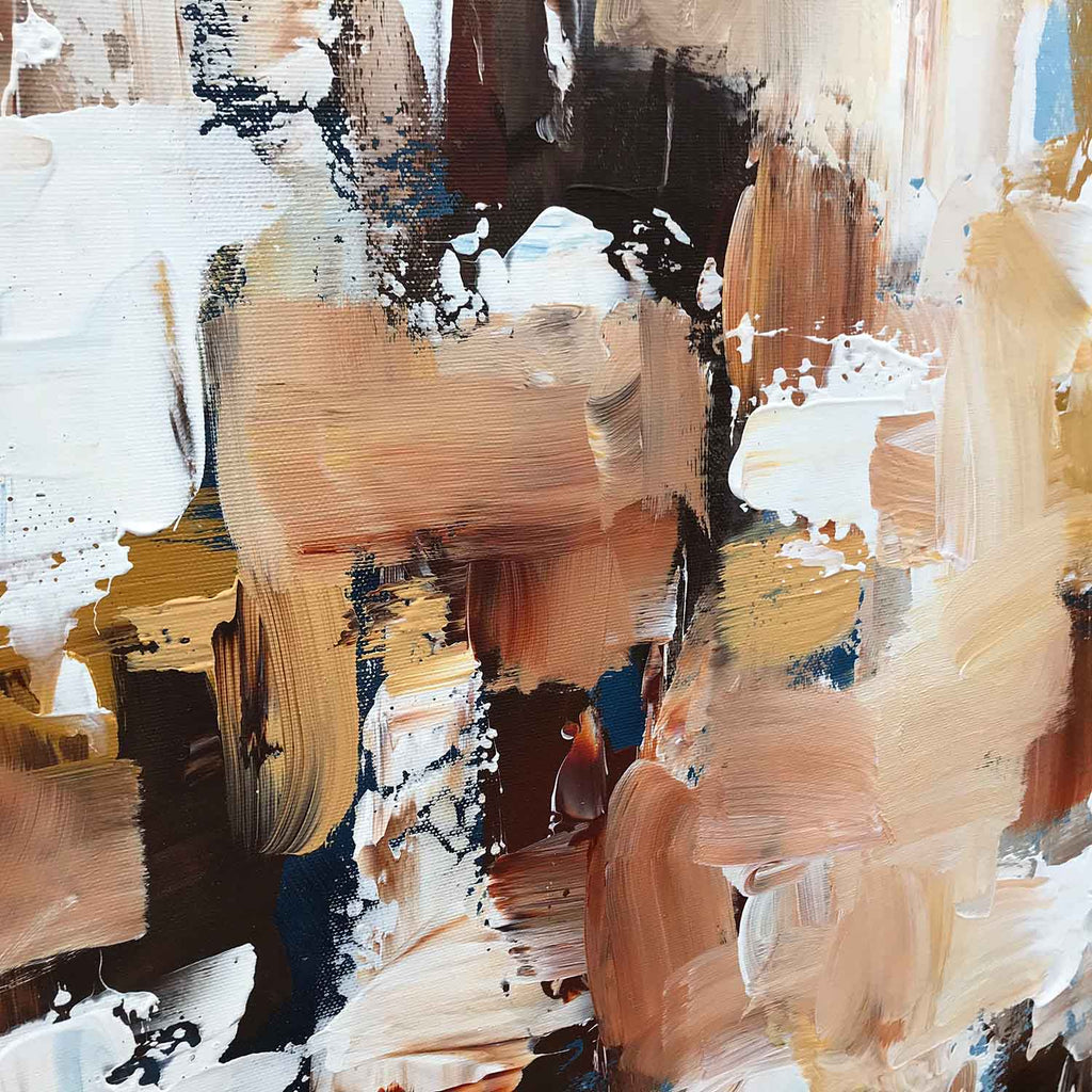 Sunset - 102x102 cm - Original Painting