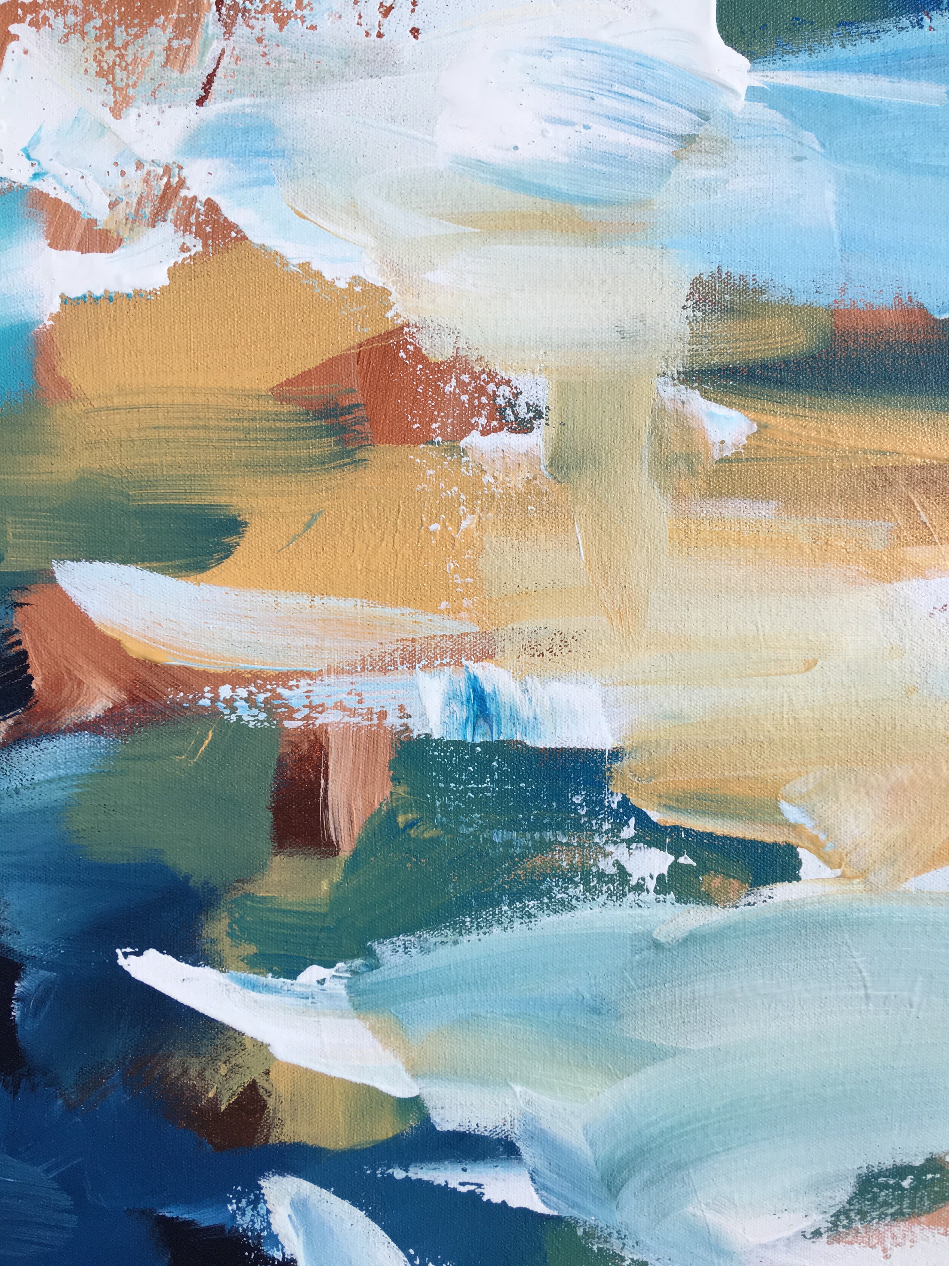 Revelations - 127x80 cm - Original Painting-OmarObaid.com