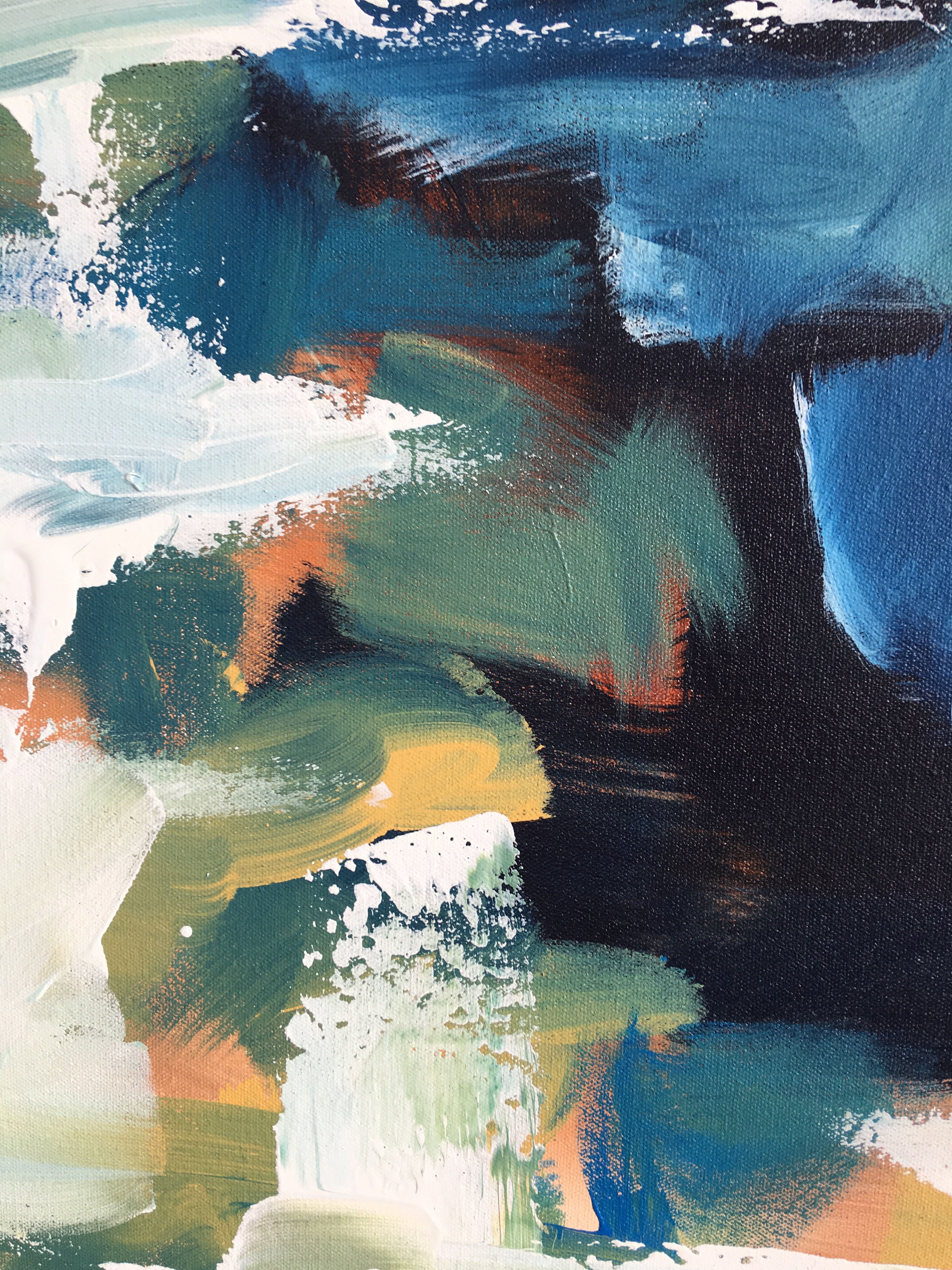 Revelations - 127x80 cm - Original Painting-OmarObaid.com