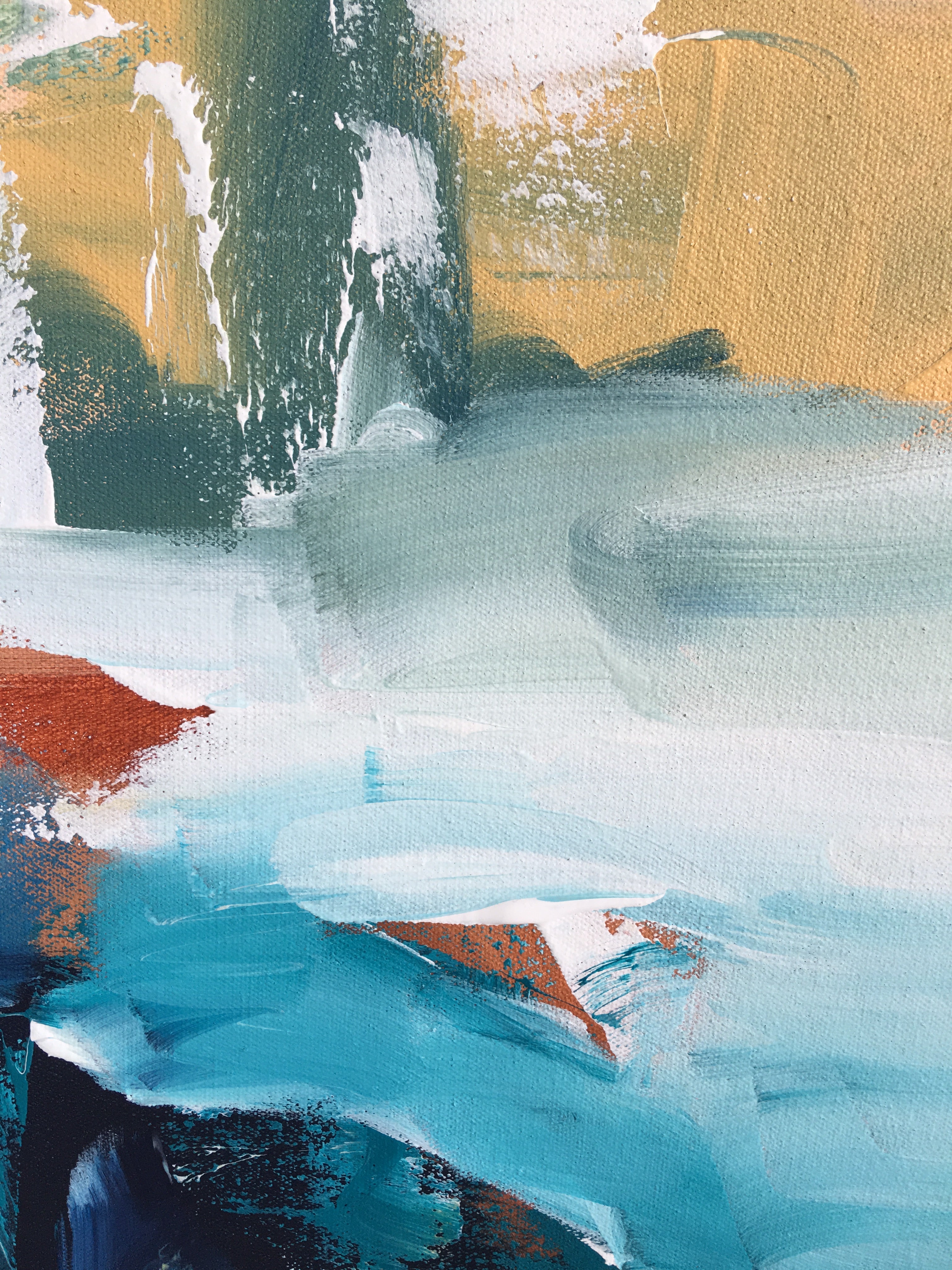 Revelations - 127x80 cm - Original Painting-OmarObaid.com