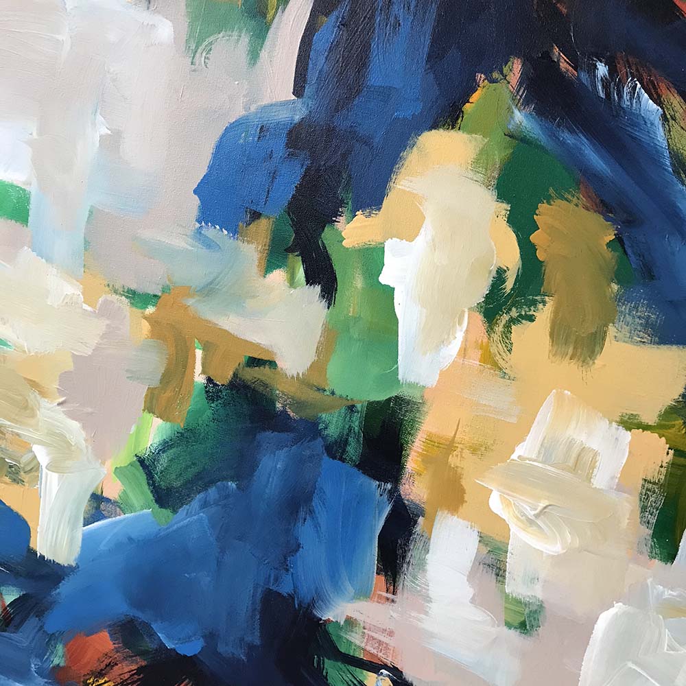 Autumn Leaves 2 - 152x76 cm - Original Painting