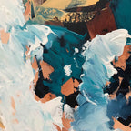 Chasing Waves - 152x92 cm - Original Painting