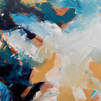 Colourful Memories - 102x102 cm - Original Painting
