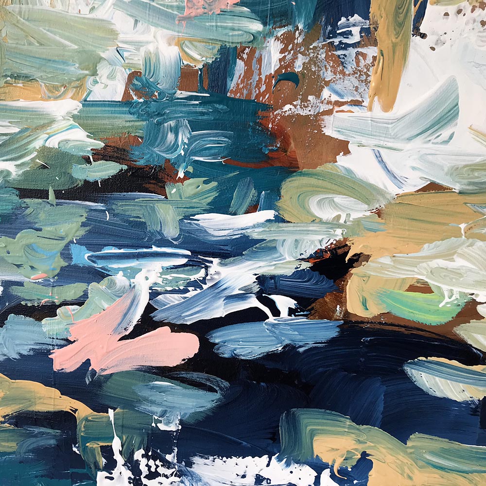 Disconnect - 92x62 cm - Original Painting