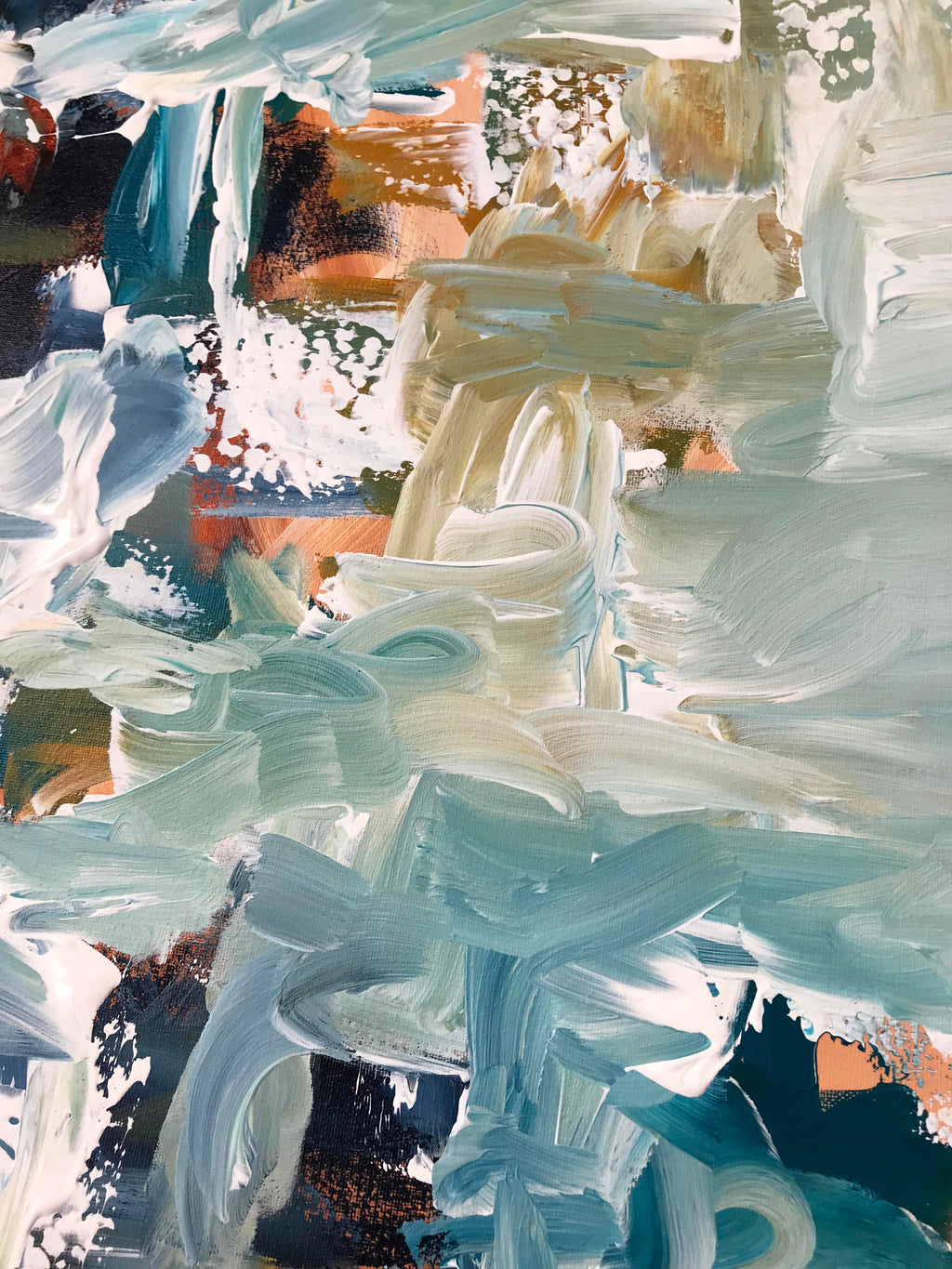 Flourish - 60x45 cm - Original Painting-OmarObaid.com