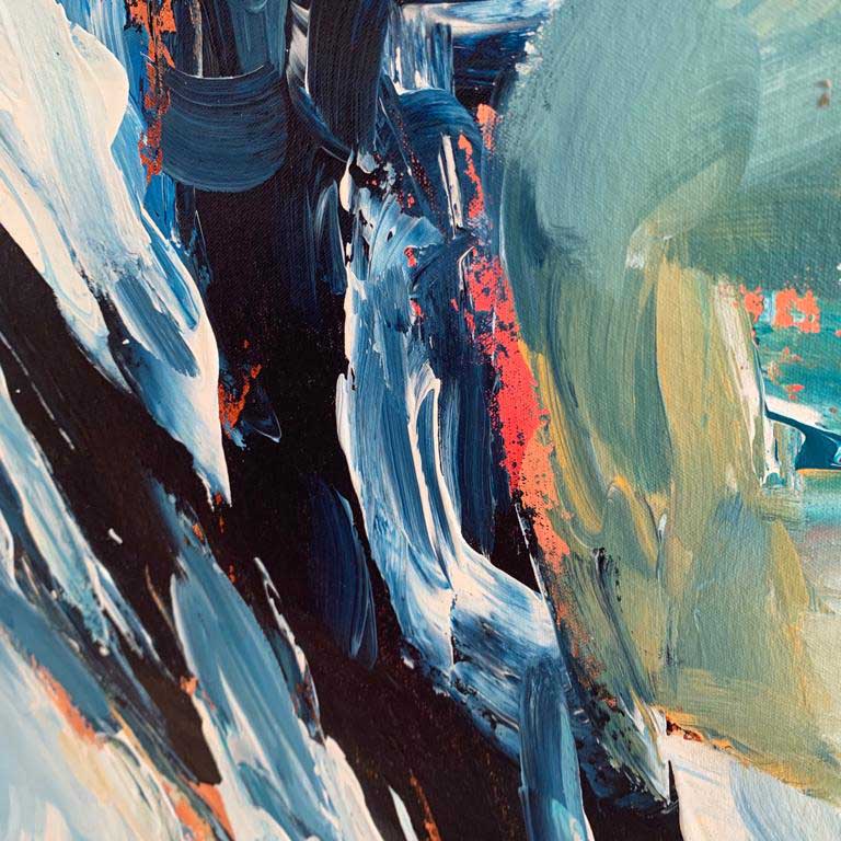 Hypnotised - 102x80 cm - Original Painting