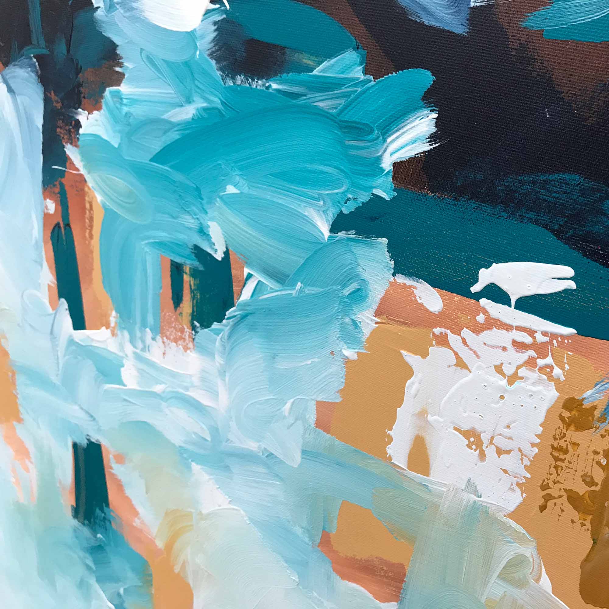 Hourglass - 152x102 cm - Original Painting