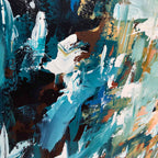 Rebuilding The Fortress - 152x82 cm - Original Painting