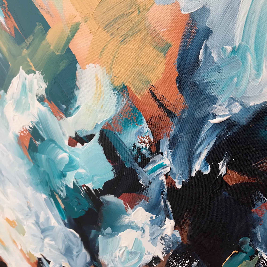 The Storm Within - 182x102 cm - Original Painting