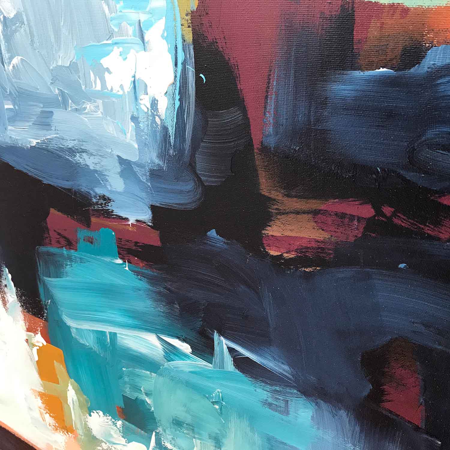 Into The Unknown - 182x76 cm - Original Painting