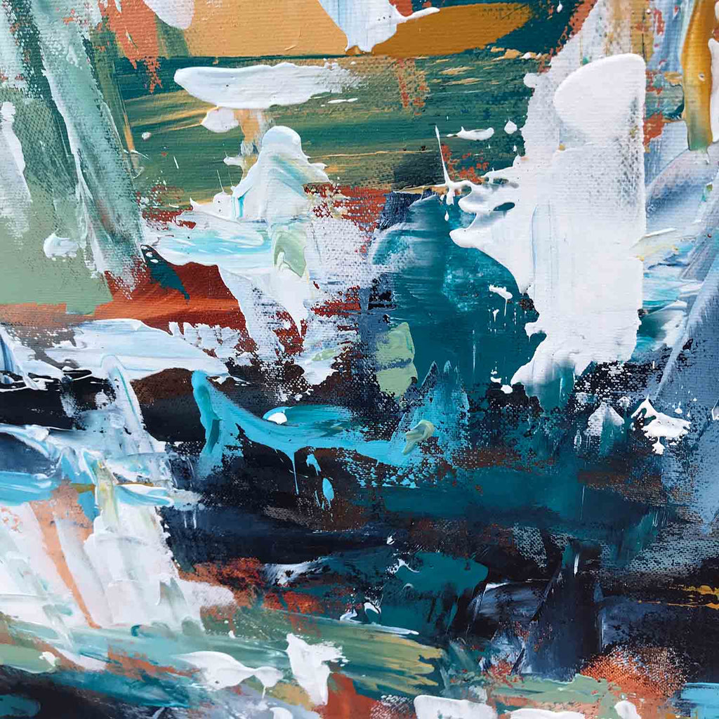 Just Passing By - 122x61 cm - Original Painting