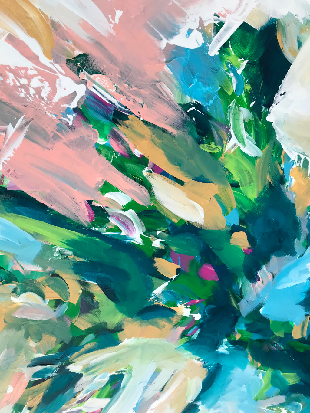 Make Up Your Mind - 152x102 cm - Original Painting