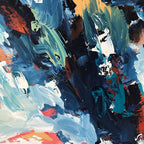 Dreaming - 122x90 cm - Original Painting