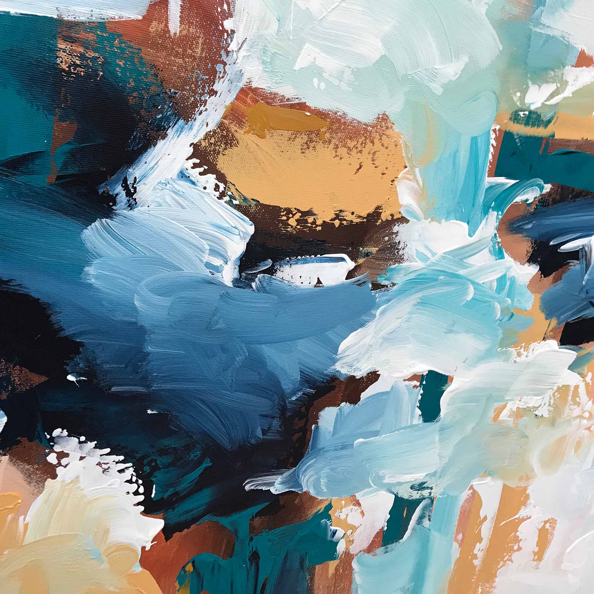 Hourglass - 152x102 cm - Original Painting
