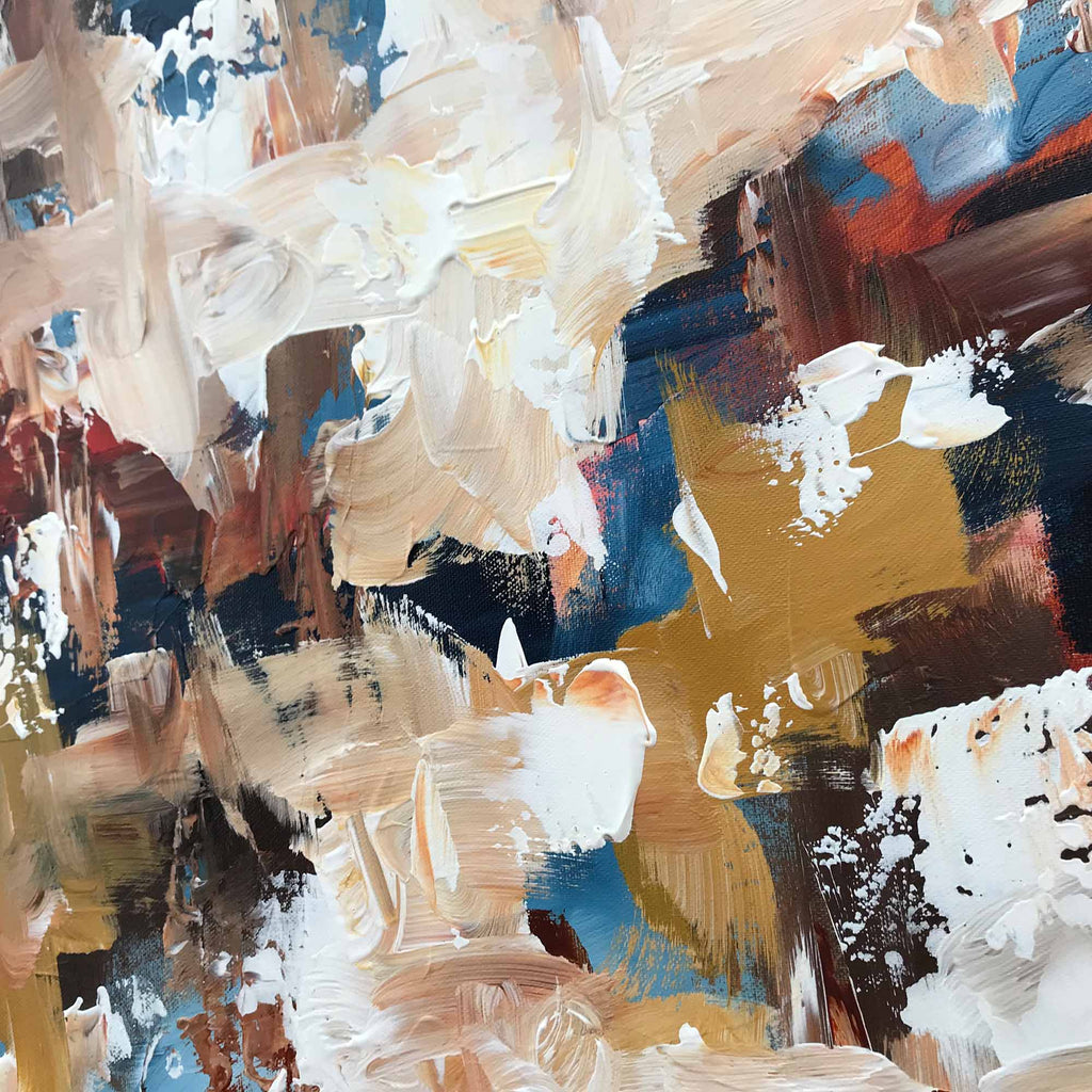 Sunset 2 - 102x102 cm - Original Painting
