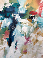 Regain The Fire - 122x90 cm - Original Painting-OmarObaid.com