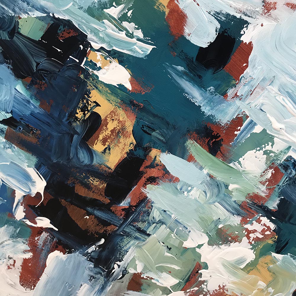 Shifting Sands Part 1 - 102x92 cm - Original Painting