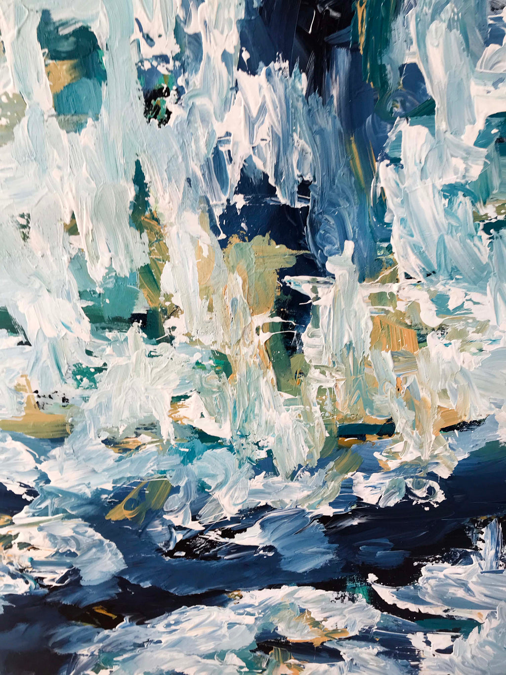 Silent River - 152x76 cm - Original Painting