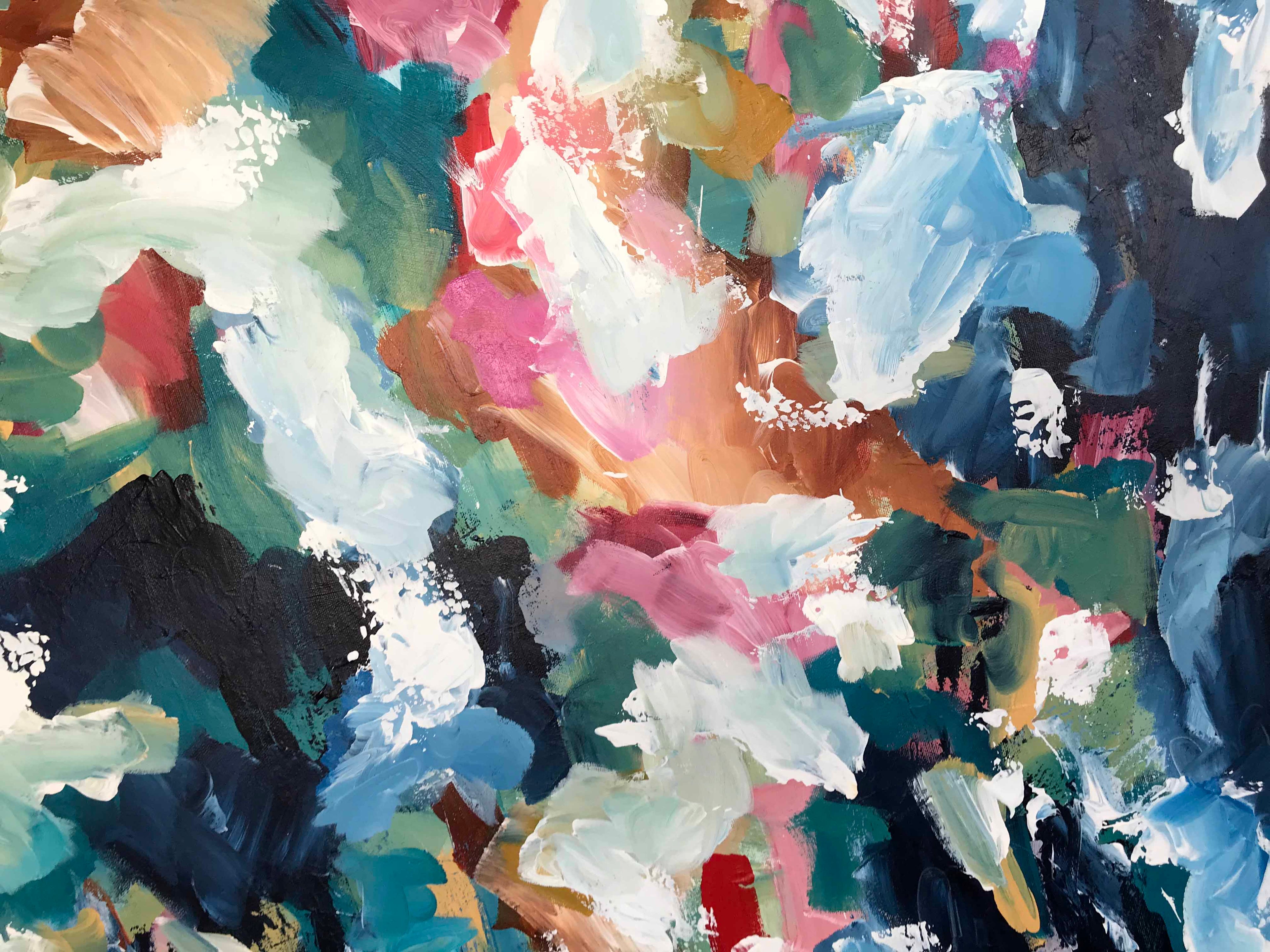 The Muse - 122x90 cm - Original Painting-OmarObaid.com