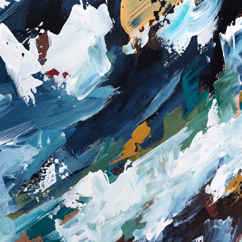 The Risk Is Worth The Gain - 152x92 cm - Original Painting