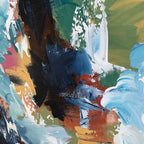 The Uncertain Path - 150x102 cm - Triptych Original Paintings