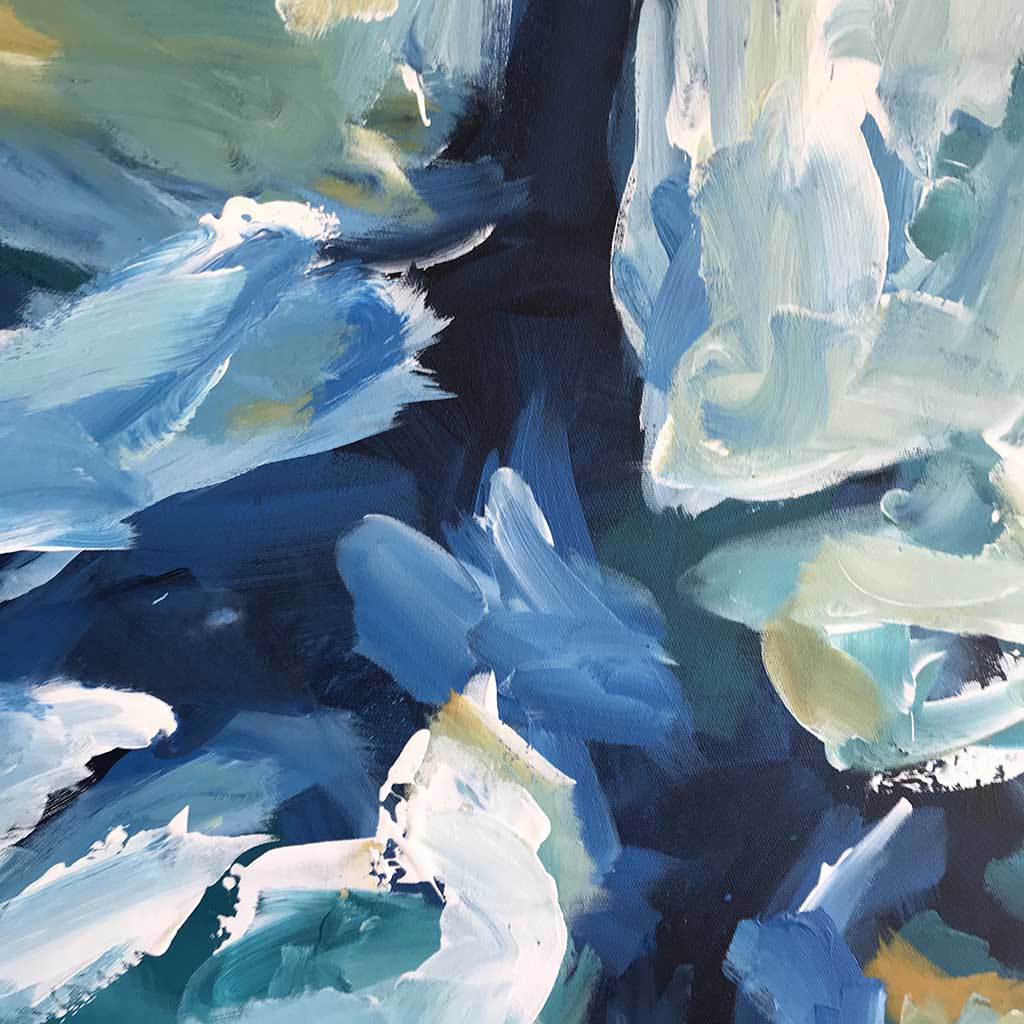 When The Moment Comes Part 1 - 92x102 cm - Original Painting