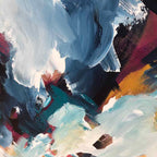 A Silent Poet 4 - 102x76 cm - Original Painting