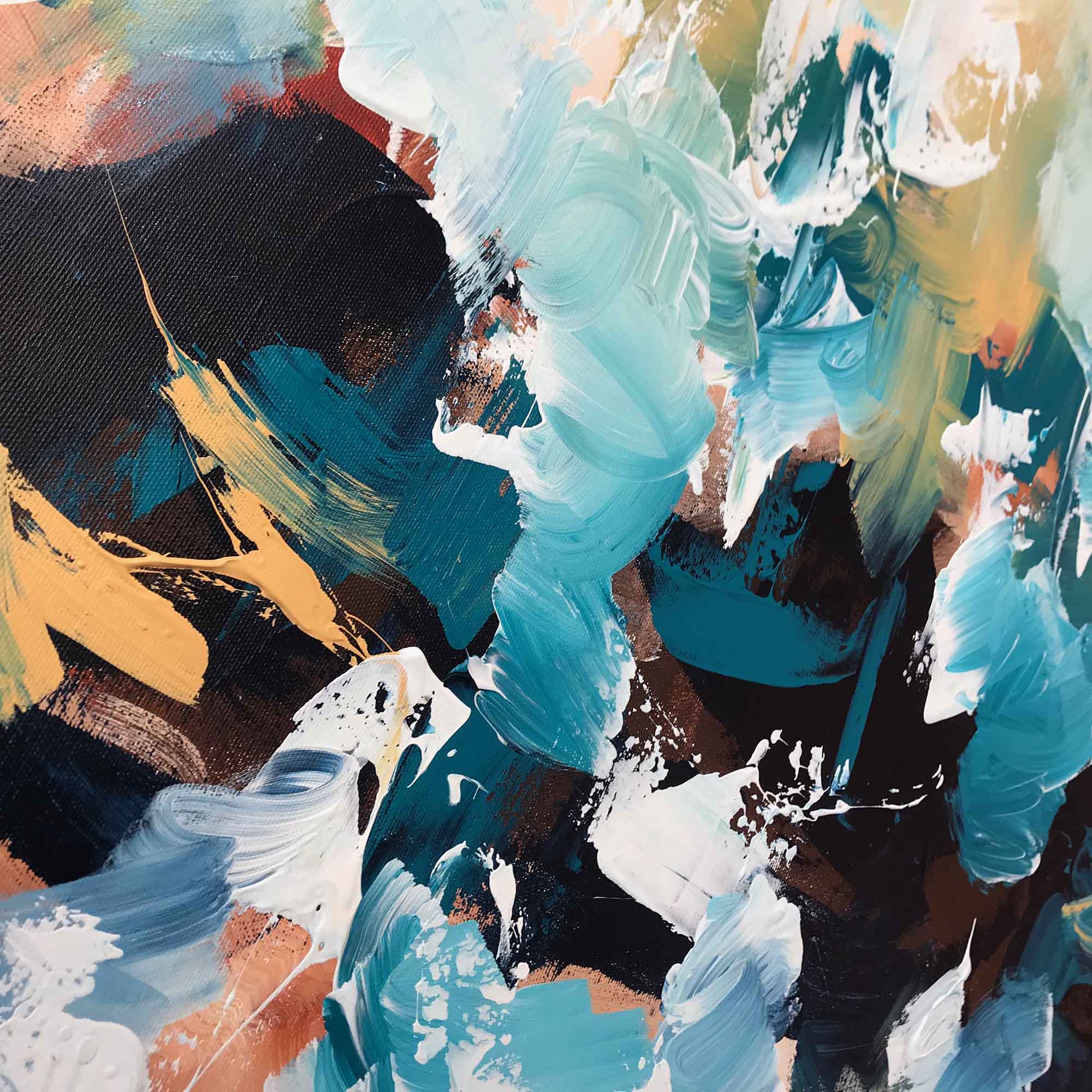 Once Upon A Time - 152x76 cm - Original Painting