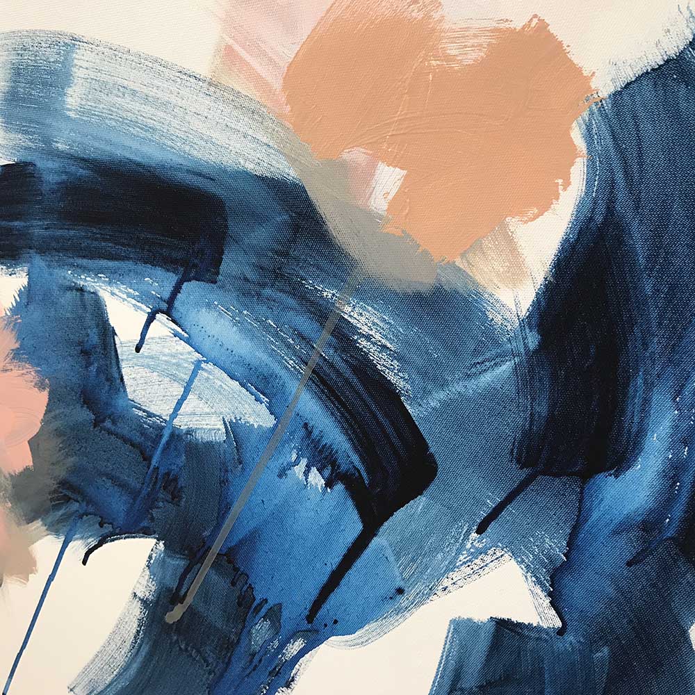 Shards Of Light Part 1 - 102x102 cm - Original Painting