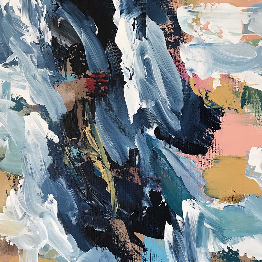 The Flow Of The River - 180x80 cm - Original Painting