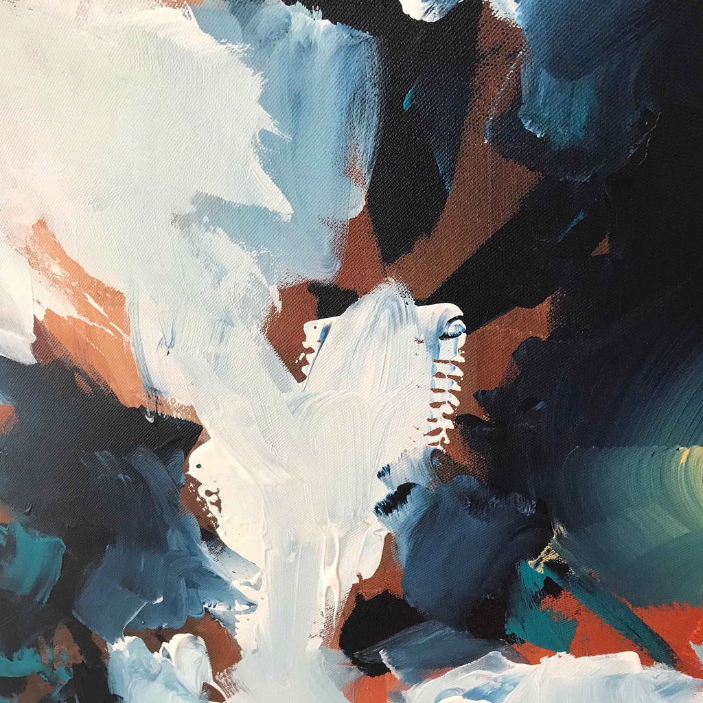 The Silent Tide - 102x92 cm - Original Painting