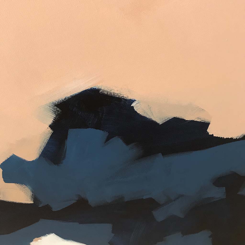 The Peak - 102x80 cm - Original Painting