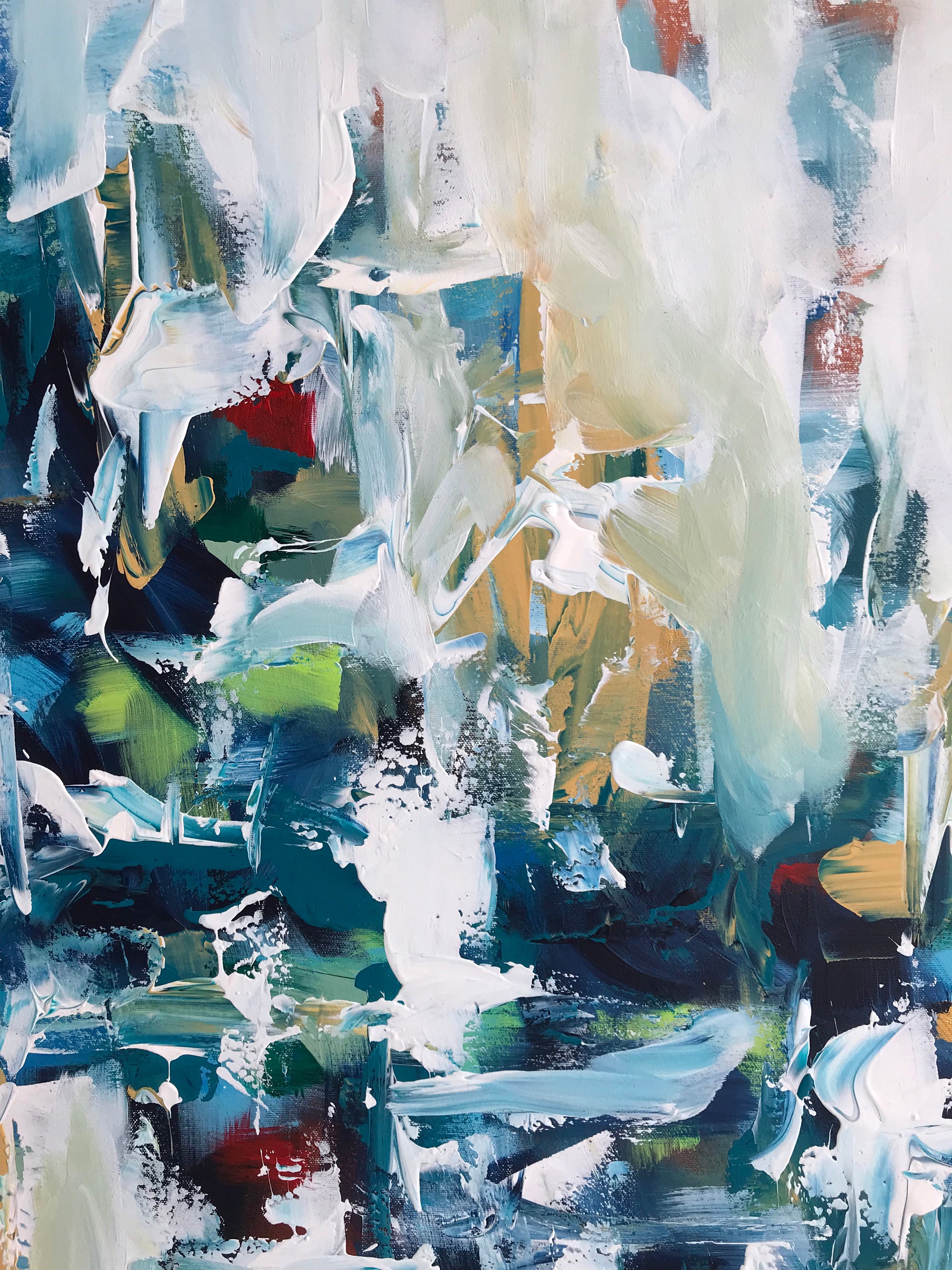 Dreaming Once Again - 152x120 cm - Original Painting-OmarObaid.com