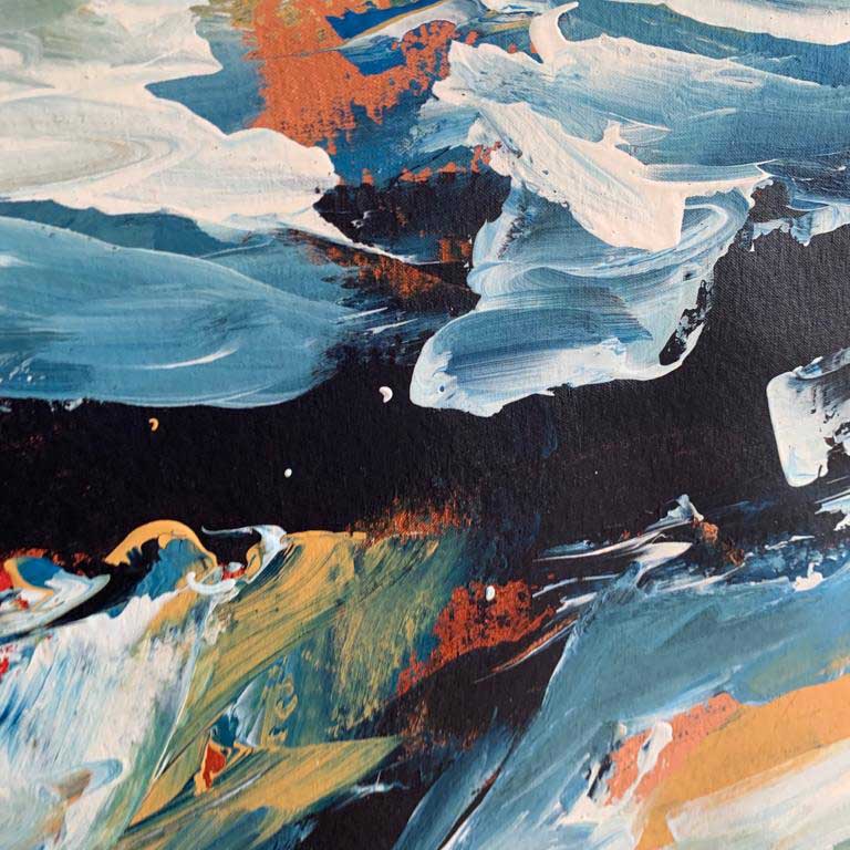 Hypnotised - 102x80 cm - Original Painting