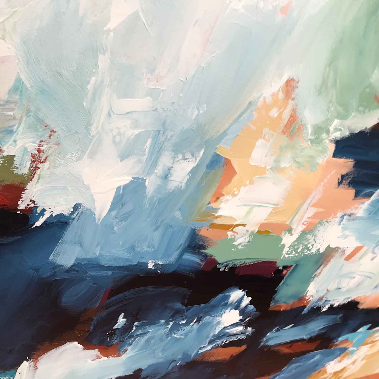 Into The Unknown - 182x76 cm - Original Painting