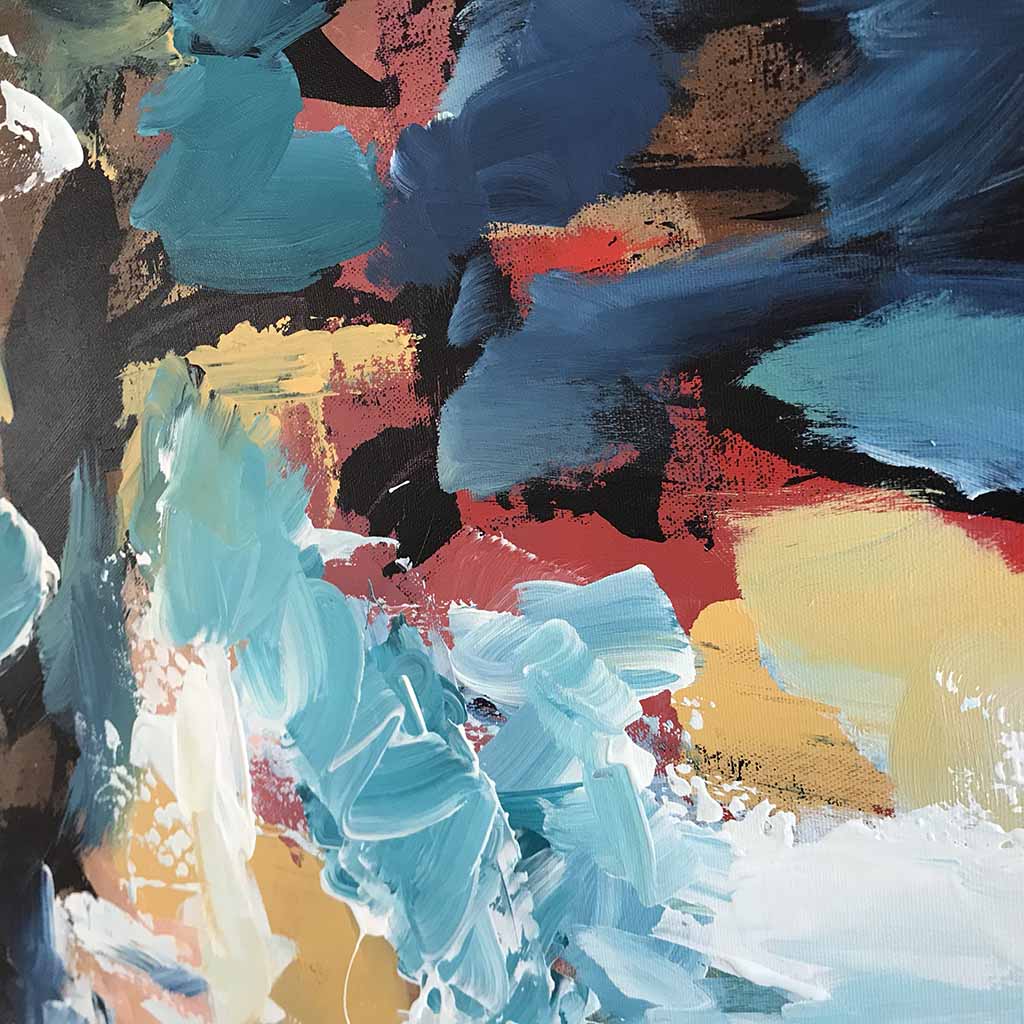 Monument Part 2 - 61x92 cm - Original Painting