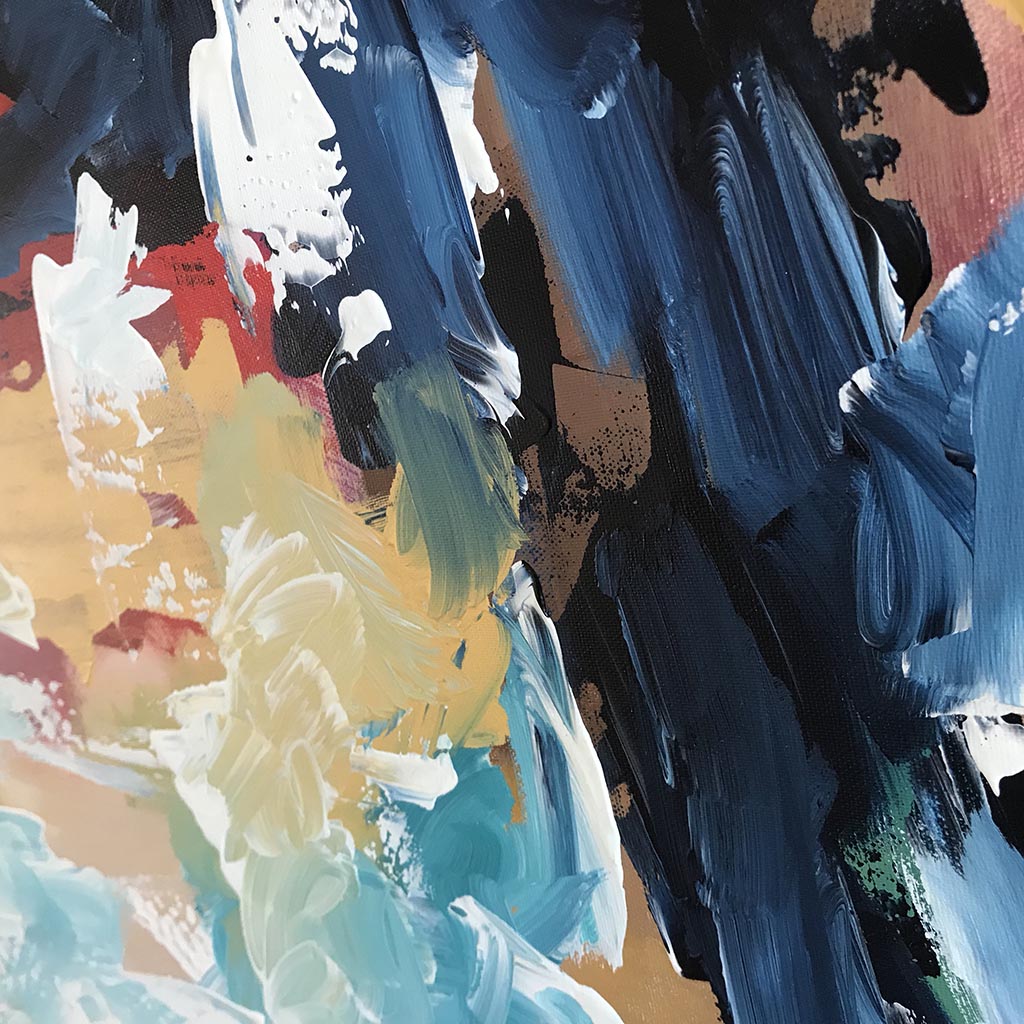 Monument Part 1 - 61x92 cm - Original Painting