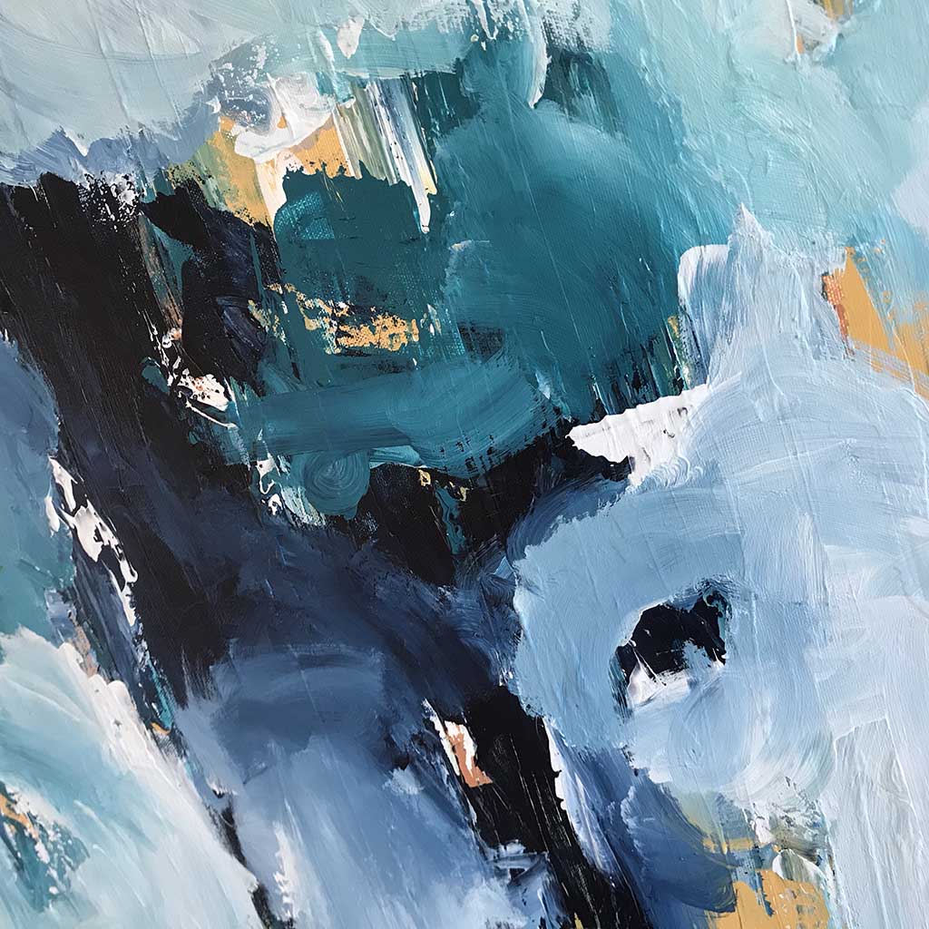 Rain Drops - 122x82 cm - Original Painting