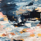 Through The Night - 122x70 cm - Original Painting