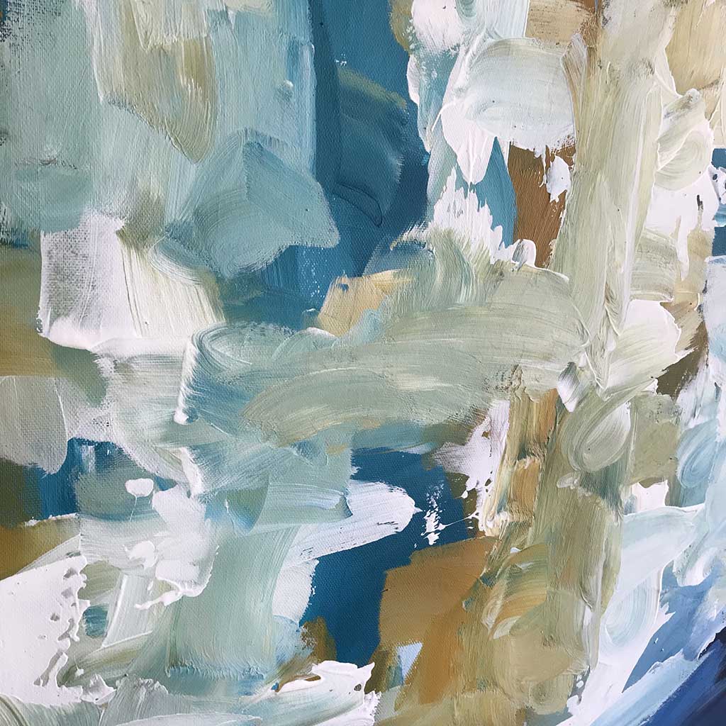 When The Moment Comes Part 2 - 92x102 cm - Original Painting