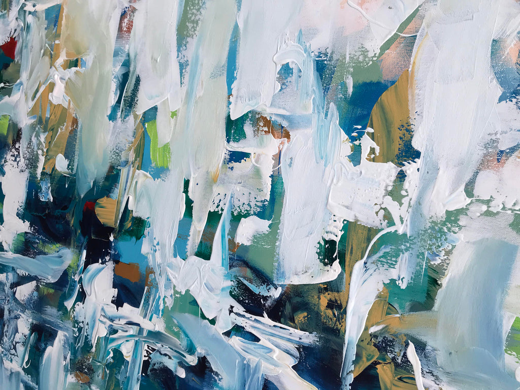 Dreaming Once Again - 152x120 cm - Original Painting-OmarObaid.com