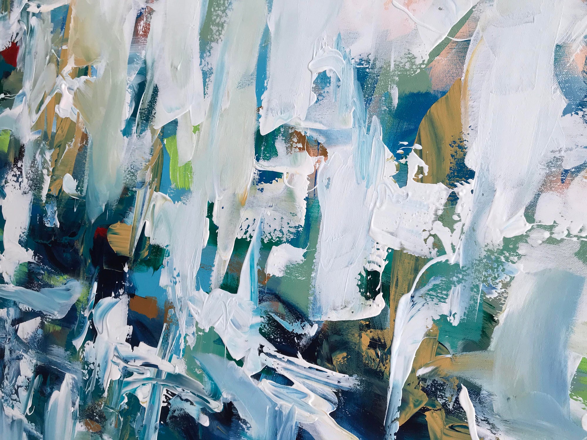 Dreaming Once Again - 152x120 cm - Original Painting-OmarObaid.com