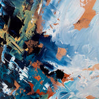 Time Has Stopped 2 - 100x76 cm - Original Painting