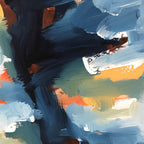 The Pier - 122x52 cm - Original Painting