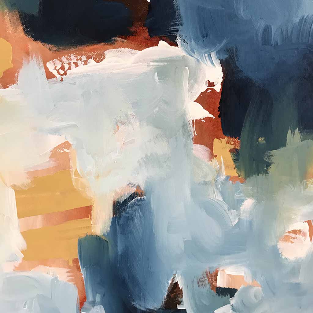 The Pier - 122x52 cm - Original Painting