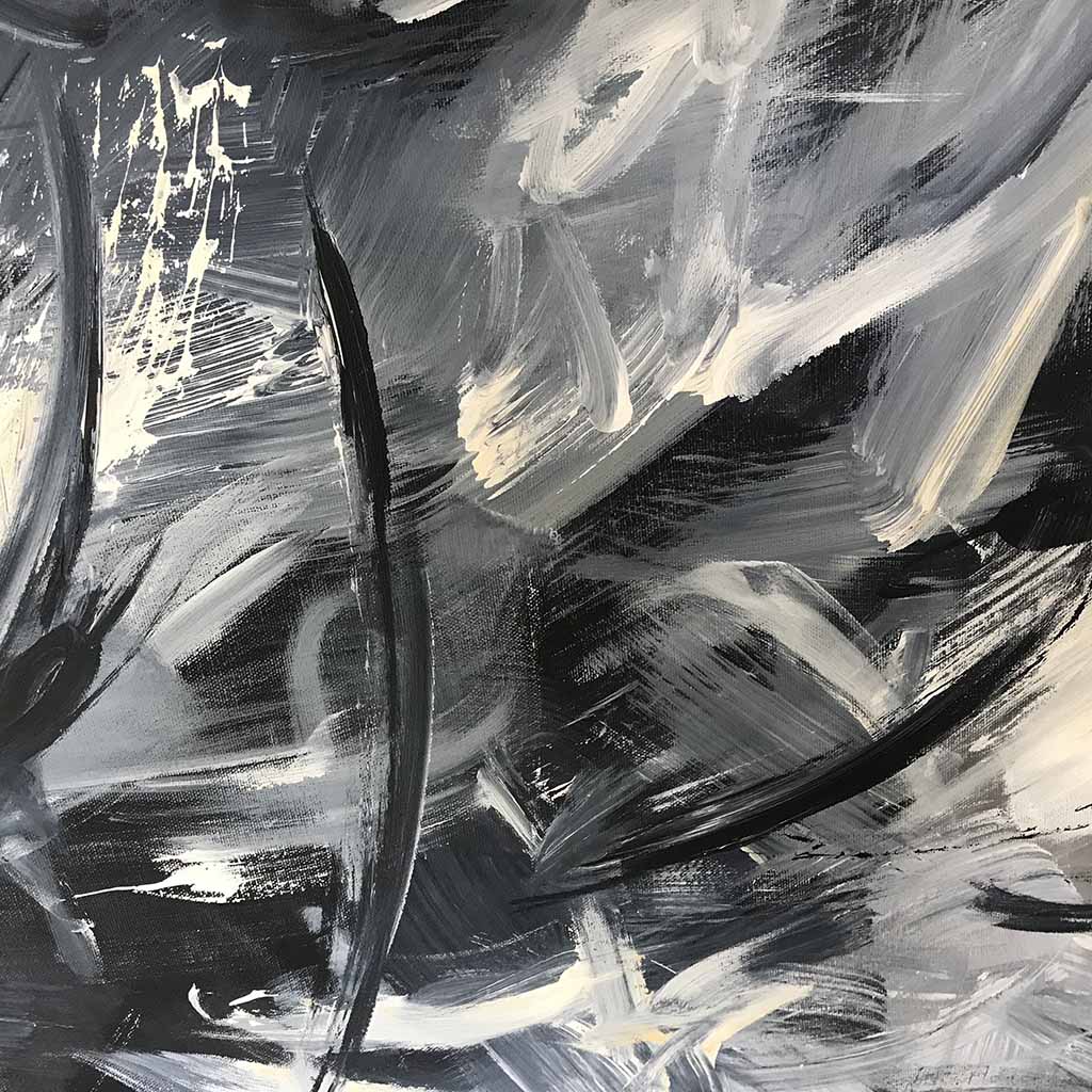 Beyond Midnight - 102x76 cm - Original Painting
