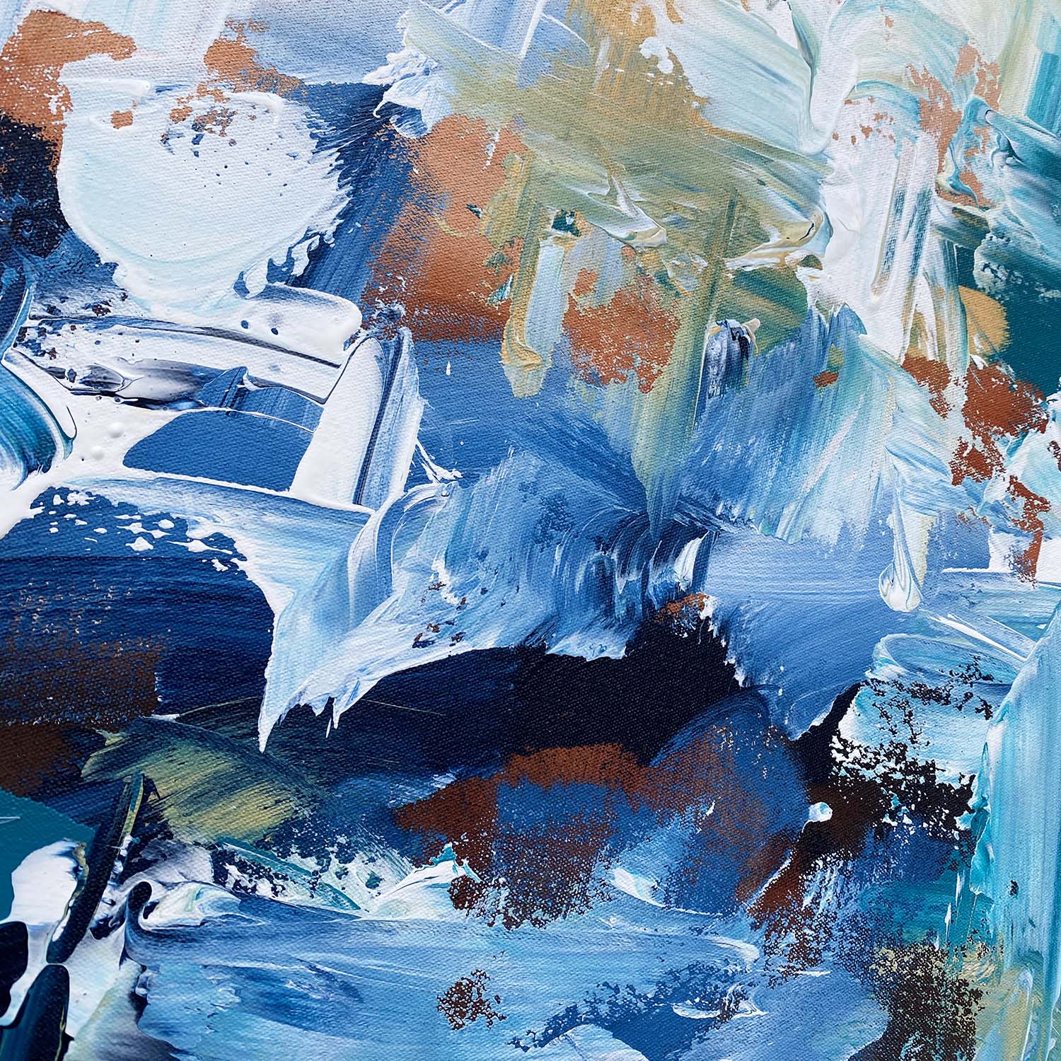 Generations - 70x70 cm - Original Painting