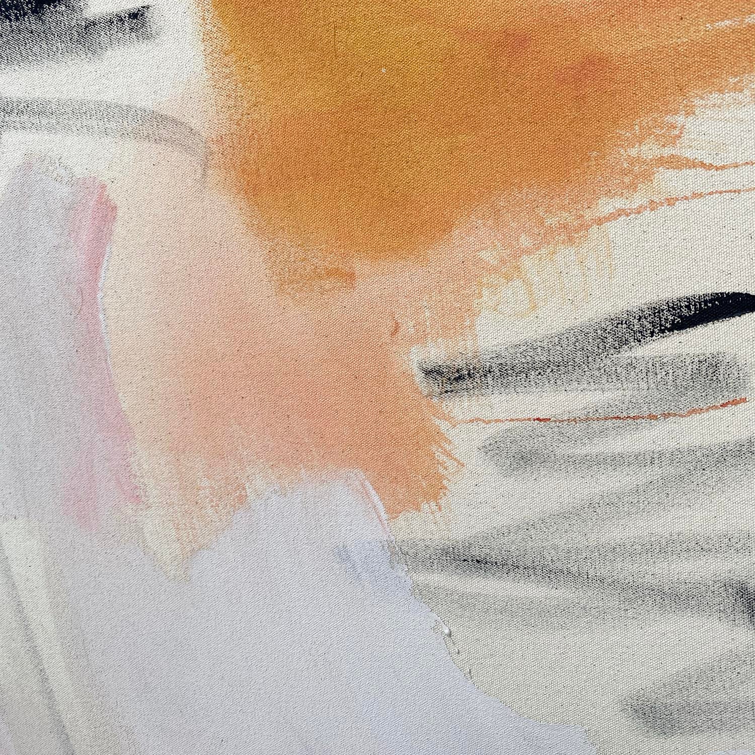 Contemplating - 150x76 cm - Original Painting