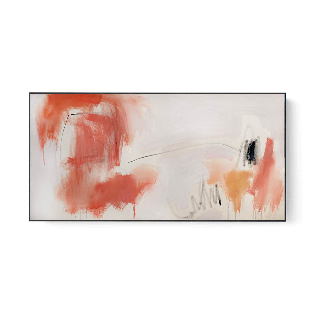 Contemplating - 150x76 cm - Original Painting